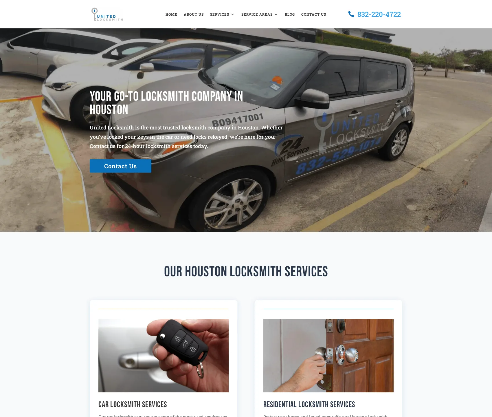 Desktop screenshot of 24 Hour Locksmith Texas